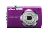 Nikon Coolpix S3000 Digitalkamera (12,0 Megapixel, 4-fach Weitwinkelzoom, 6,7cm (2,7-Zoll) Display) magenta - 
