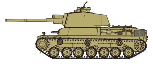 1/35 ミリタリーシリーズ 四式中戦車[チト] 試作型 FM32