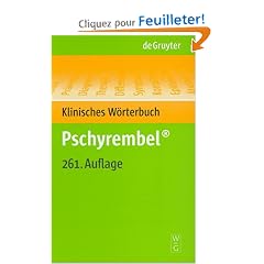 Pschyrembel Klinisches Worterbuch/ Pschyrembel Clinical Dictionary