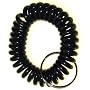 MMF Industries Wrist Coil Key Chain, Black