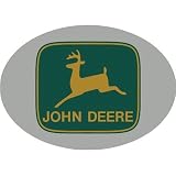 Knock Out Hitch Covers JD John Deere Hitch Cover with Black High Impact Automotive Plastic Body