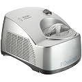 DeLonghi ICK 6000 Eiscremeautomat mit Kompressor, 700 Gramm, silber