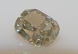 Cushion Cut Loose Diamond (1.21 Ct, NATURAL FANCY GREENISH YELLOW-GRAY Color ,SI1-SI2 Clarity) GIA Certified