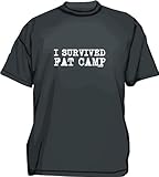 I SURVIVED FAT CAMP Men's Tee Shirt in 12 colors Small thru 6XL