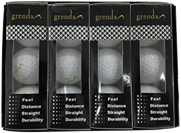 Grenda White Golf Balls 12-Ball Pack