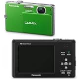Panasonic Lumix DMC-FP1 12.1 MP Digital Camera with 4x Optical Image Stabilized Zoom and 2.7-Inch LCD (Green)