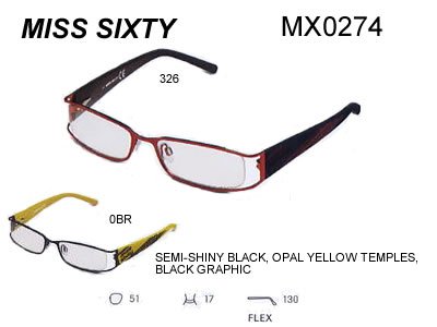 MISS SIXTY Eyeglasses MX0274