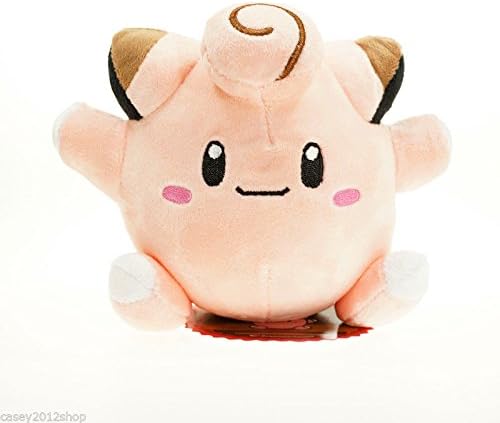 Pokemon Center Pokedoll 6" Clefairy Stuffed Animal Plush Doll Toy
