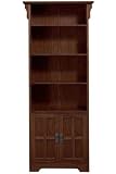 Review Home Decorators Collection  / Craftsman Standard Bookcase 2-door Macintosh Oak