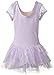Capezio Girls Cap-Sleeve Tutu Dress, Lavender Butterfly, Intermediate