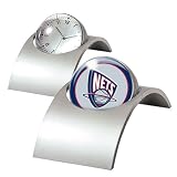 New Jersey Nets NBA Spinning Desk Clock