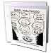 Londons Times Funny Science Cartoons - Einsteins Theory Of Relatives - Greeting Cards-12 Greeting Cards with envelopes