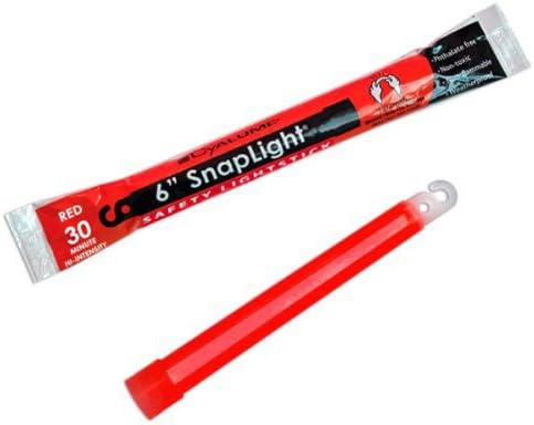 CYALUM Snaplight, 6in., Red, 30min., NON-TOXIC