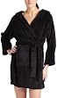 Intimo Women's Plush Fleece Hooded Robe