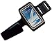 Samsung Galaxy Note 4, Note 3, and Note 2 Neoprene Cell Phone Arm Band for Running, Walking, Hiking, and Other Exercise and Sports Activities by ASCT (Black)