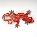 Sculpted Gecko in Assorted Colors from the Caribbean Collection, 13"