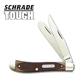Schrade Gunstock Trapper Old Timer Dual Blade Folding Knife