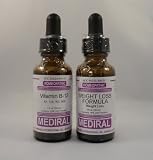 Mediral Advanced Weight Loss Formula HCG Diet and Energy Homeopathic plus B-12
