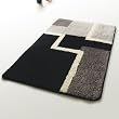 Naomi - [Modern] Wool Throw Rugs (15.7 by 23.6 inches)