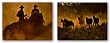 Last Run and Knight Riders Set by Bobbie Goodrich 24"x18" Art Print Poster