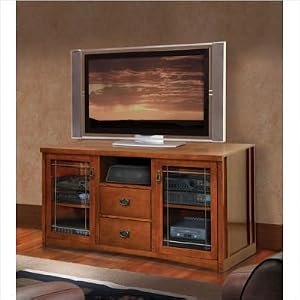 Mission Pasadena Tall Console Flat Panel Television Stand