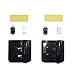 HAMIST Night Cold Blue bat batman Black Wireless car door LED projection projector light courtesy welcome logo shadow ghost light laser projector Magnet Sensor - 2 X Black Cover