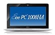 Asus 1008HA 10-inch Netbook (Intel Atom N280 1.66 GHz Processor, 1 GB RAM, 250 GB HDD, 6 hr Battery, WLAN, Bluetooth, Webcam, Windows 7 Starter, White)