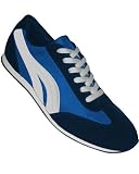 41b%2BYVJqu0L. SL160  Aris Allen Mens Ultra Lightweight Blue and White Retro Runner Dance Shoes with Suede Sole