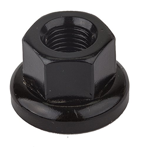 Origin8 Cr-Mo Hub Axle Nuts, M9 x 1.0, Black