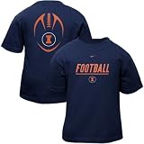Nike Illinois Fighting Illini Navy Blue Toddler Team Issue T-shirt