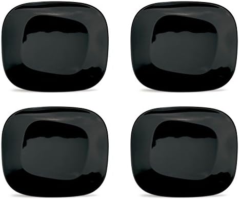 Karim Rashid Salad Plate Set of 4 (Black)