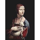 Leonardo Da Vinci (Cecilia Gallerani) Art Poster Print - 13x19