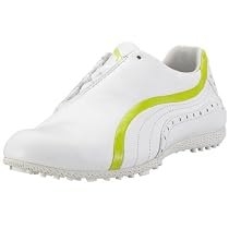 Puma Traveller 182663-01, Damen Sportschuhe - Golf, weiss, (white/sulphur 01)