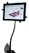 The New iPad 1 2 3 Tablet Clamp Desktop Handsfree Stand (Black)