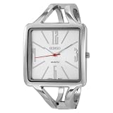 BONGO Womens BG3182 Oversized Square Face Silv