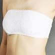 Allover Lace Bandeau Bra Tube Top in 8 Colors. Sizes S-M-L