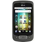 LG Optimus One with Android OS, Wi-Fi, GPS Navigation, Stereo Bluetooth, 3 MP Camera and Video Recorder – Unlocked Phone – US Warranty – Black P500