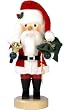German Nutcracker - Santa Claus with Bag and Bell