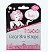 Hollywood Fashion Secrets Clear Bra Straps 2 Pairs