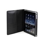 CaseCrown Soft Cover Faux Leather Flip Organizer Case (Black) for the Apple iPad Wifi / 3G Model 16GB, 32GB, 64GB