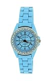 41b%2BkbRbWGL. SL160  Geneva Elite Womenss Designer Watch with Baguette Stones Bezel Model CB433 22