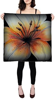 Scarves Women Silk Aow0370 Tigerlily - Small Square Scarf