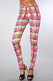 Motel The Jordan Hi-Waisted Skinny Jean in Blur Check Print - Denim for Women