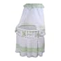 The Elite Oval Baby Bassinet by Badger Basket
