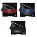 Premium Leather Carrying Case Pouch with Colored Flap and Belt Clip for Microsoft Zune HD 16GB / 32 GB (Choose from 3 Cases; Black/Black, Blue/Black, Red/Black)