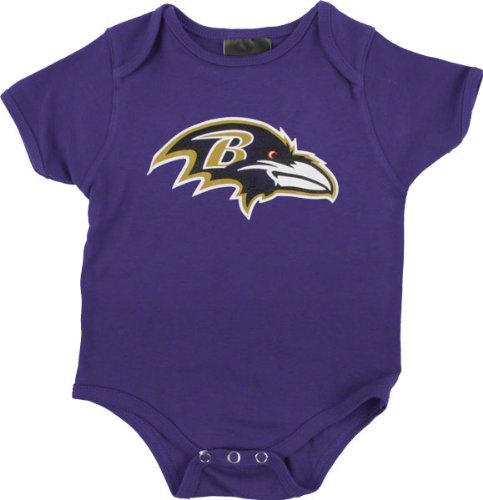 Baltimore Ravens Infant Purple Reebok Logo Creeper