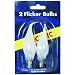 Gerson/Domestic 374950 2 Pack Flicker Silicon Tipped Replacement Bulb