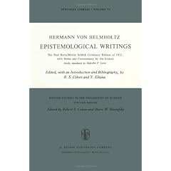 Epistemological Writings: The Paul Hertz/Moritz Schlick centenary edition of 1921, with notes and commentary by the editors