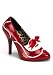 Women's 4 1/2 Inch Heel 2 Tone Pump With Concealed Platform