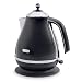 De'Longhi Icona KBO3001.OB Jug Kettle, 3kW  (Onyx Black)